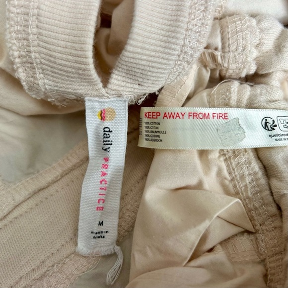 Anthropologie Daily Practice Soller Drawstring Jumpsuit Sleeveless Size M Ivory - Picture 16 of 16